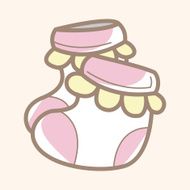 baby socks theme elements N13