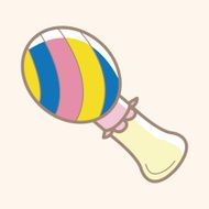 Baby rattle theme elements N67