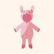 Baby clothes theme elements N73
