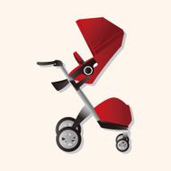 Baby carriages theme elements N75