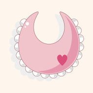 Baby bib theme elements N47