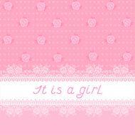 It is a girl