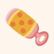 Baby rattle theme elements N69