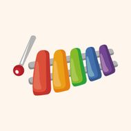 baby toy piano theme elements N5