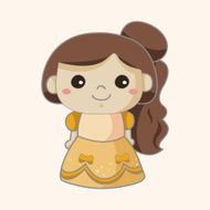 fairytale princess theme elements N172
