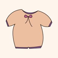 Baby clothes theme elements N77