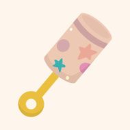 Baby rattle theme elements N71