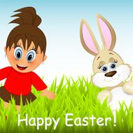 easter greeting card N2