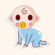 person character baby theme elements N60