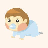 person character baby theme elements N64