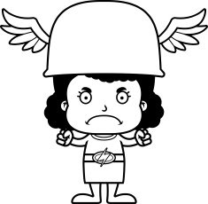 Cartoon Angry Hermes Girl N4