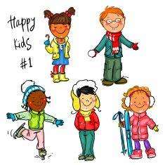 Happy Kids - part 1 Winter edition