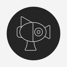toy water gun icon