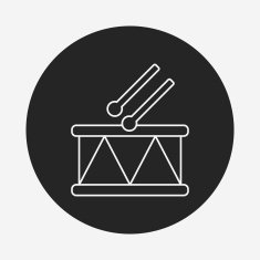 toy musical instrument icon