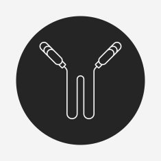 toy skipping rope icon