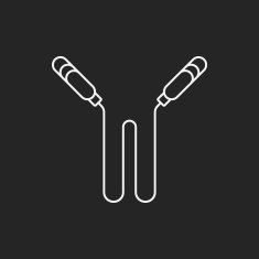 toy skipping rope icon N2