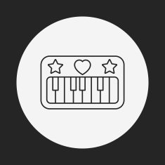 toy musical instrument icon N7