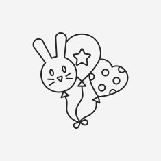 toy balloon icon N8