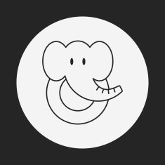 toy elephant icon N3