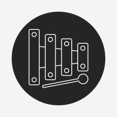 toy musical instrument icon N8