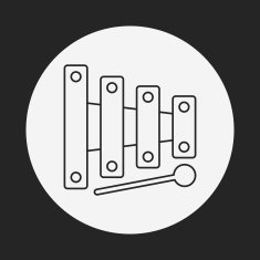 toy musical instrument icon N10