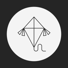 toy kite icon N3