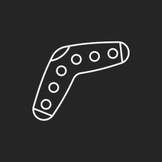 toy boomerang icon N5