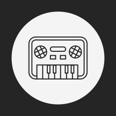 toy musical instrument icon N18