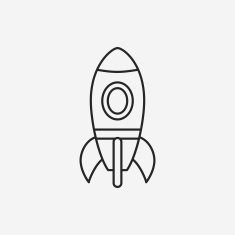 toy rocket icon N8