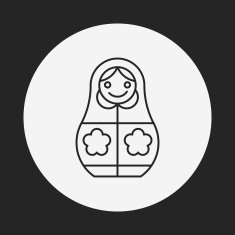 toy doll icon N3