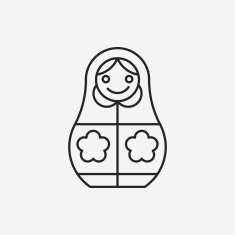 toy doll icon N4