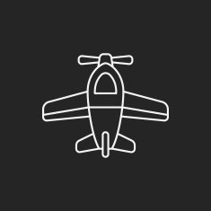 toy airplane icon N2