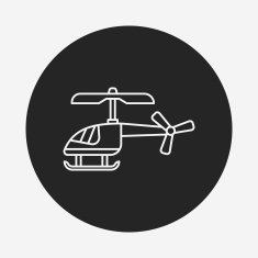 toy helicopter icon N9