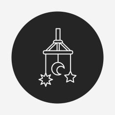 toy hanging icon