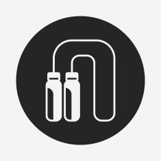 toy skipping rope icon N5
