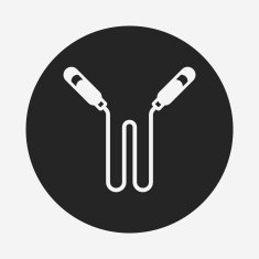 toy skipping rope icon N9