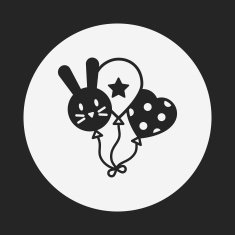 toy balloon icon N15