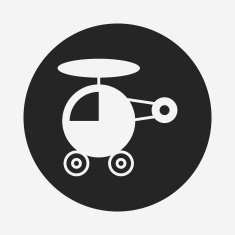 toy helicopter icon N17