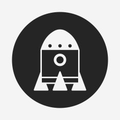 toy rocket icon N9