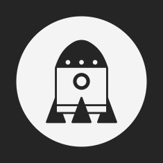 toy rocket icon N11