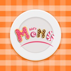 Kid's menu design