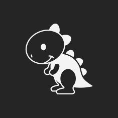 toy dinosaur doll icon N6