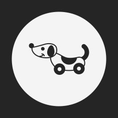 toy dog icon N15