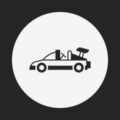 toy car icon N75