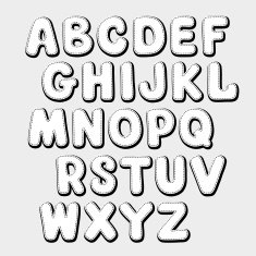 Hand drawn cartoon doodle font