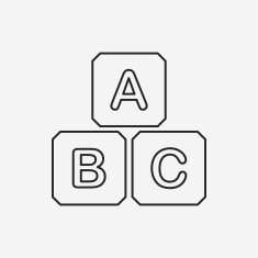 baby toy bricks line icon N12