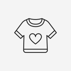 baby clothes line icon N12
