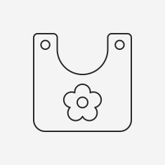 Baby bib line icon N10