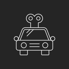 baby toy car line icon N10