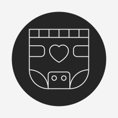 baby diaper line icon N8